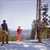 Bākūžkalna virsotnē. 80-os gados Latvijas slēpošanas kalnos 'saimniekoja' dažādu organizāciju pārstā